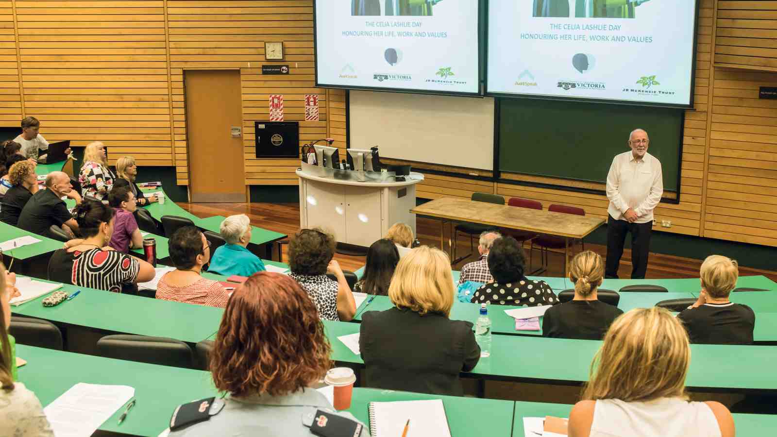 Seminar held in the honour of social justice advocate Celia Lashlie organised by the Stout Research Centre