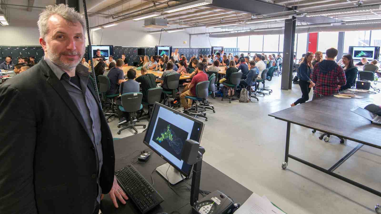 Inside the classroom at Victoria's Te Aro campus