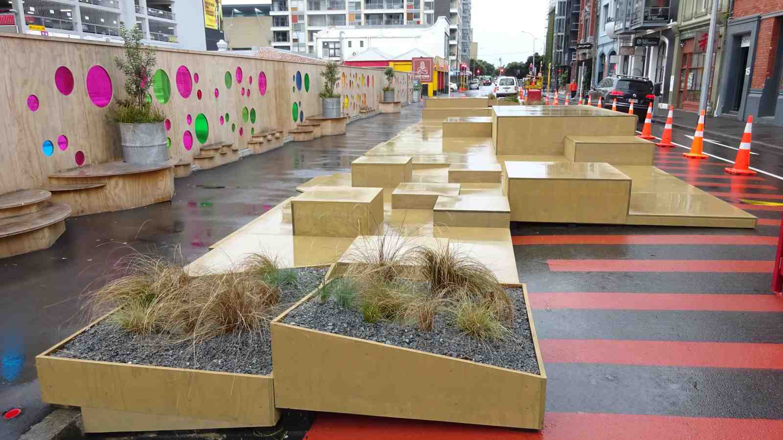 Tory St with displays