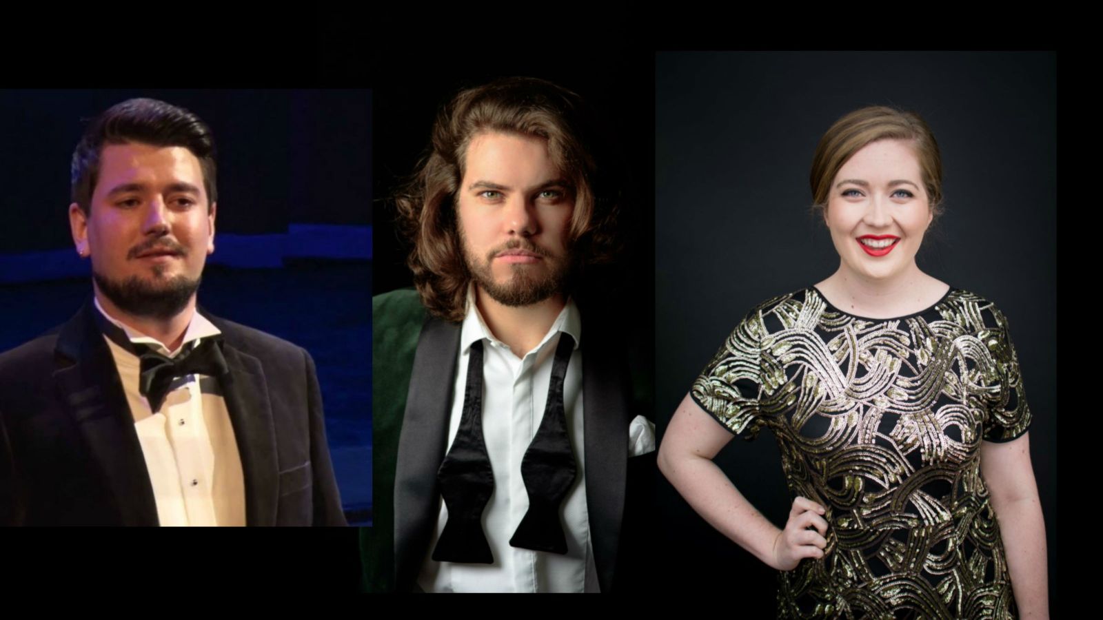 (From left to right) Thomas Atkins, Frederick Jones, Katherine McIndoe