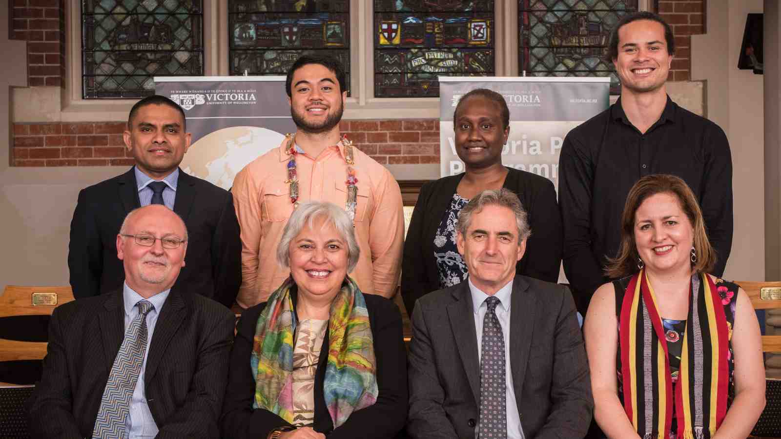 VILP Pasifika graduates with Univeristy representatives