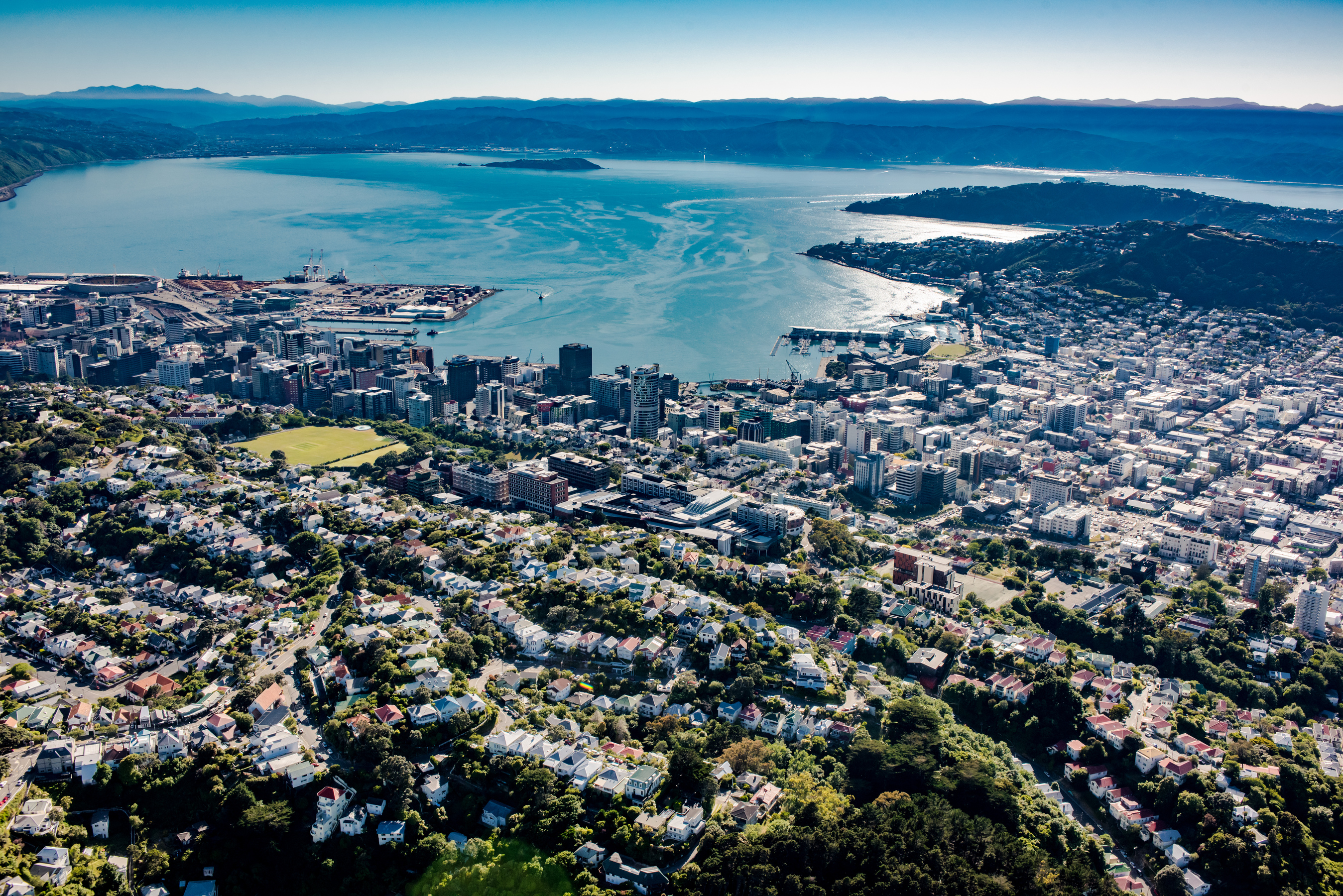 Aerial of Wellington