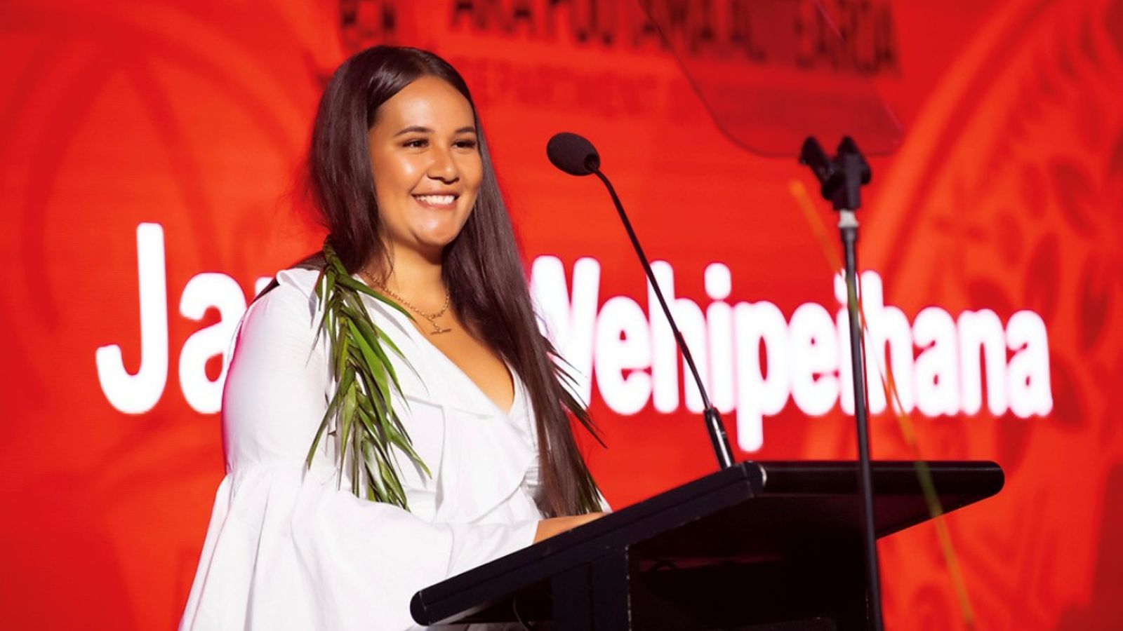 Jamie Wehipeihana as keynote presenter Tapu Toa awards