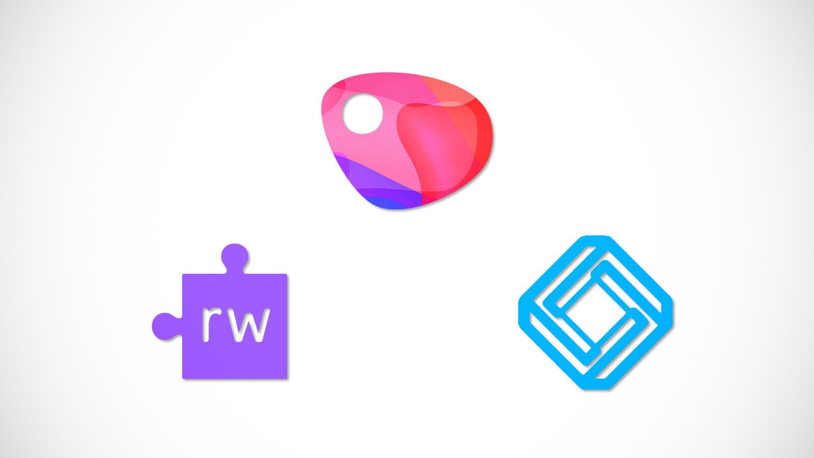 The logos of the different inclusive learning software, Glean, Read&Write, and EquatIO.