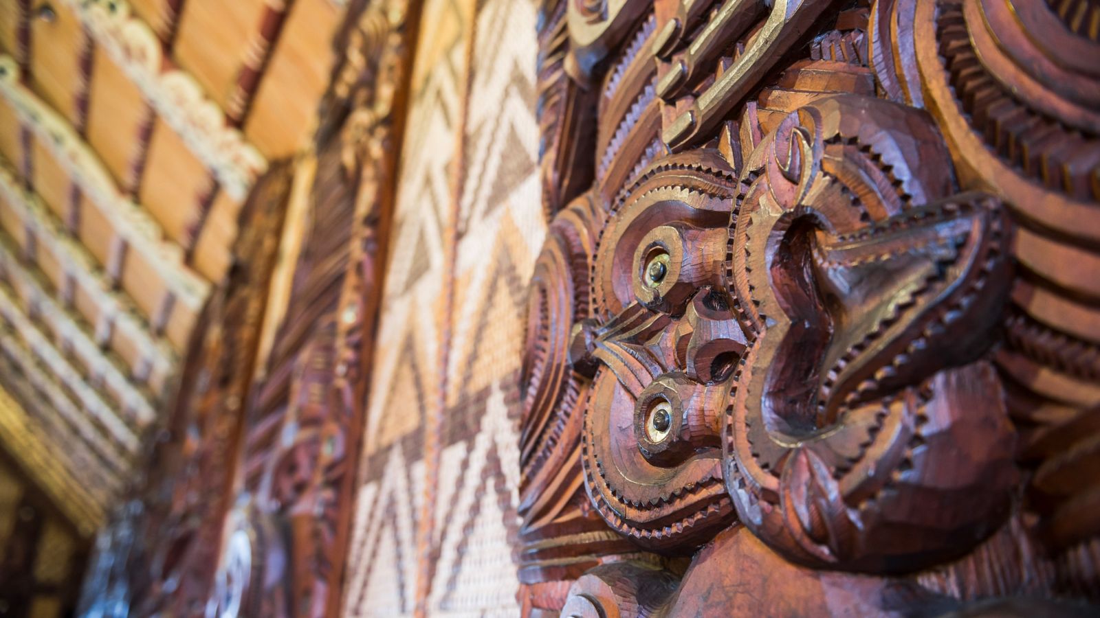 Māori cravings apart of a Marae. 