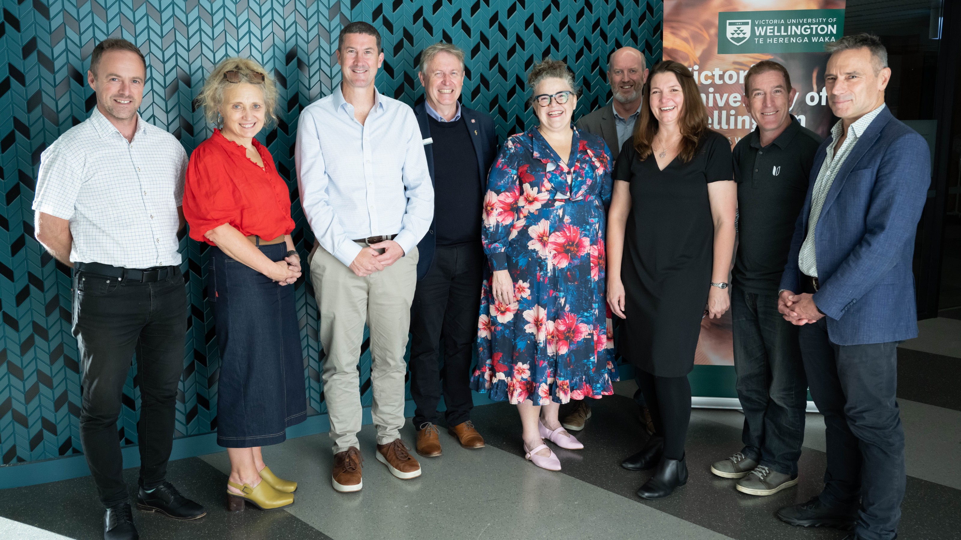 Ferrier Research Institute leadership team and Professor Payne at the 2026 Ferrier Public Lecture 