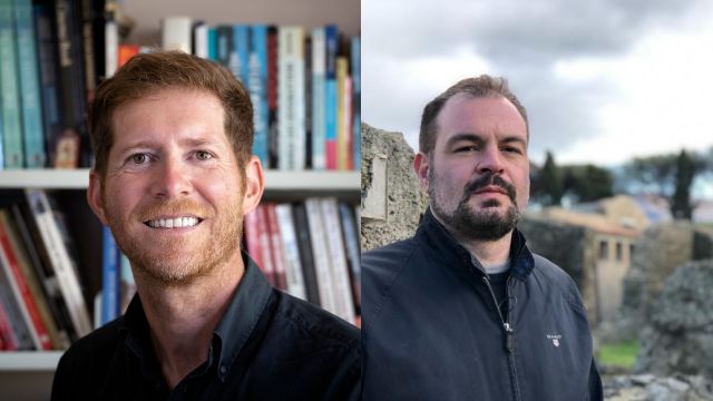 Headshots of Alfio Leotta and Diego Bonelli