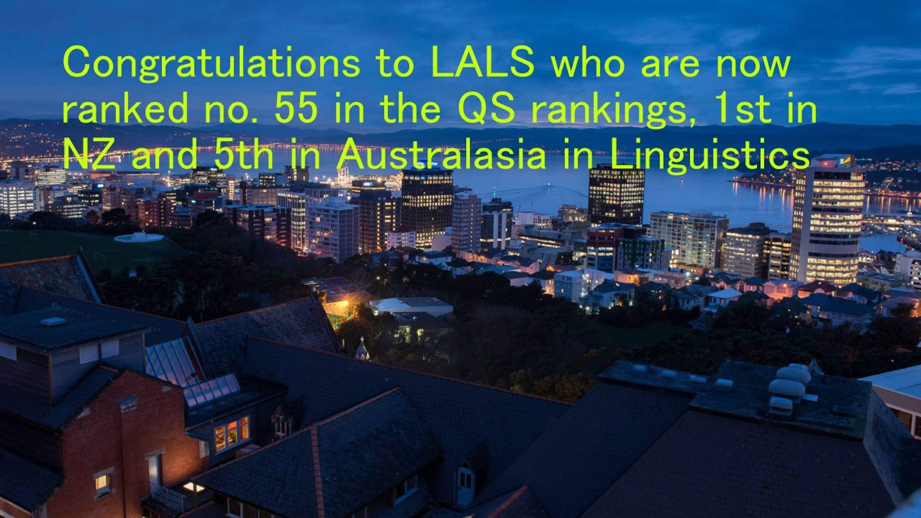 Linguistics QS Rankings 2