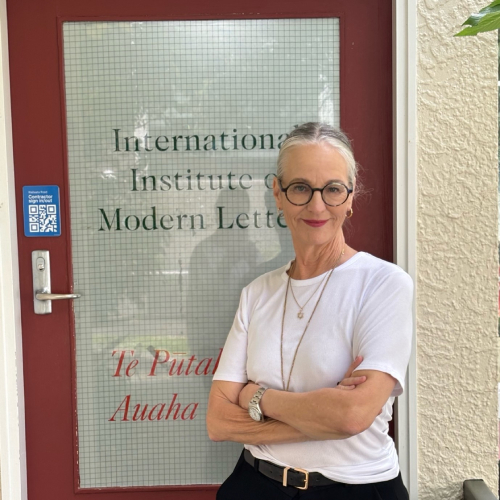 Barbara Sumner at the IIML. (Photo supplied.)