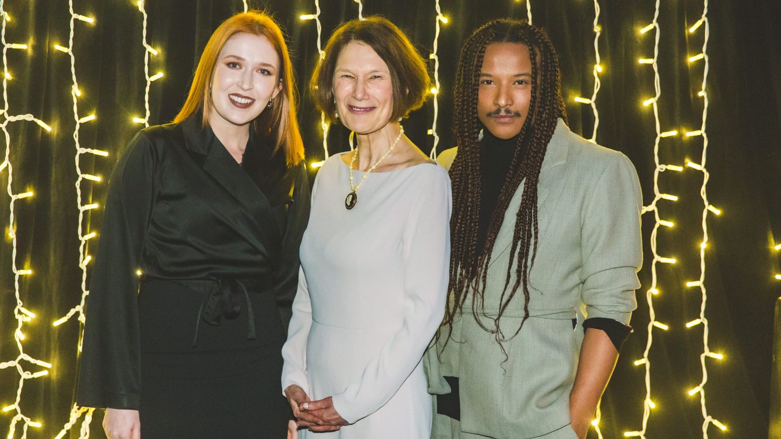 Kirsten Nagel, Professor Jennifer Windsor, and Adrian Williams at the Wellington Gold Awards 