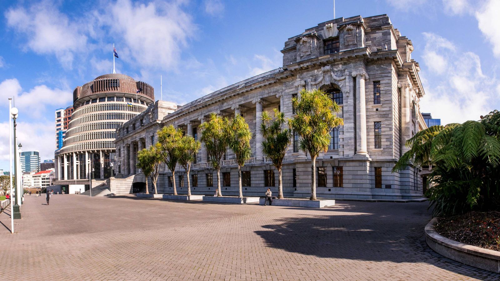 Parliament House and the Beehive
