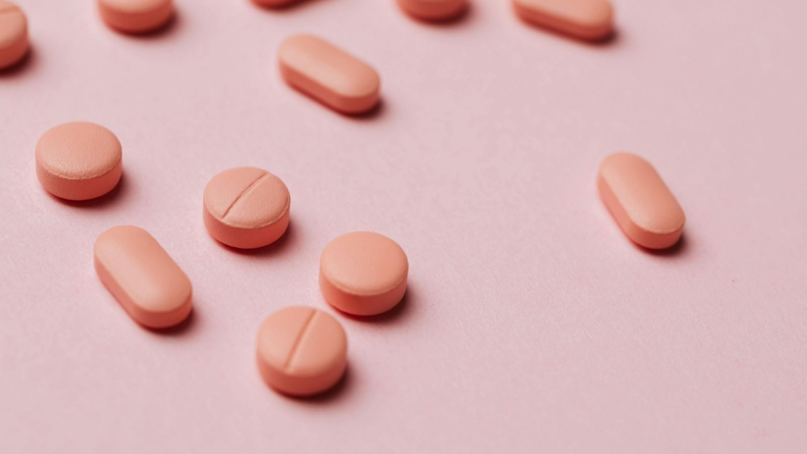 Image of pink-coloured pills