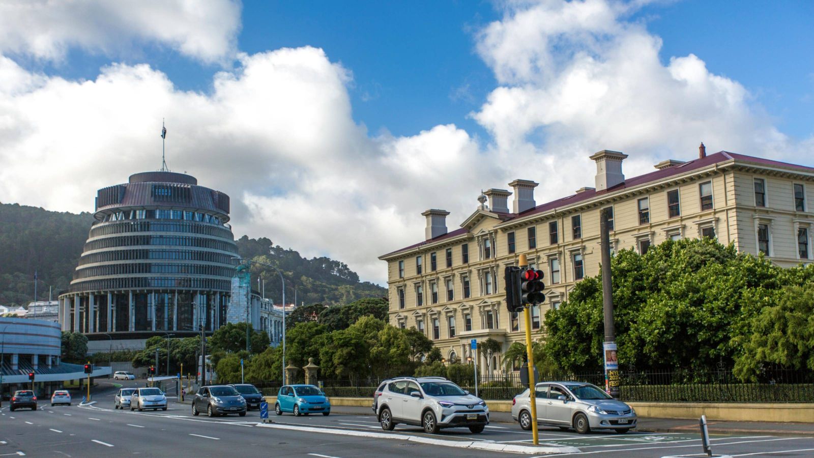 Photo of The Beehive in Wellington