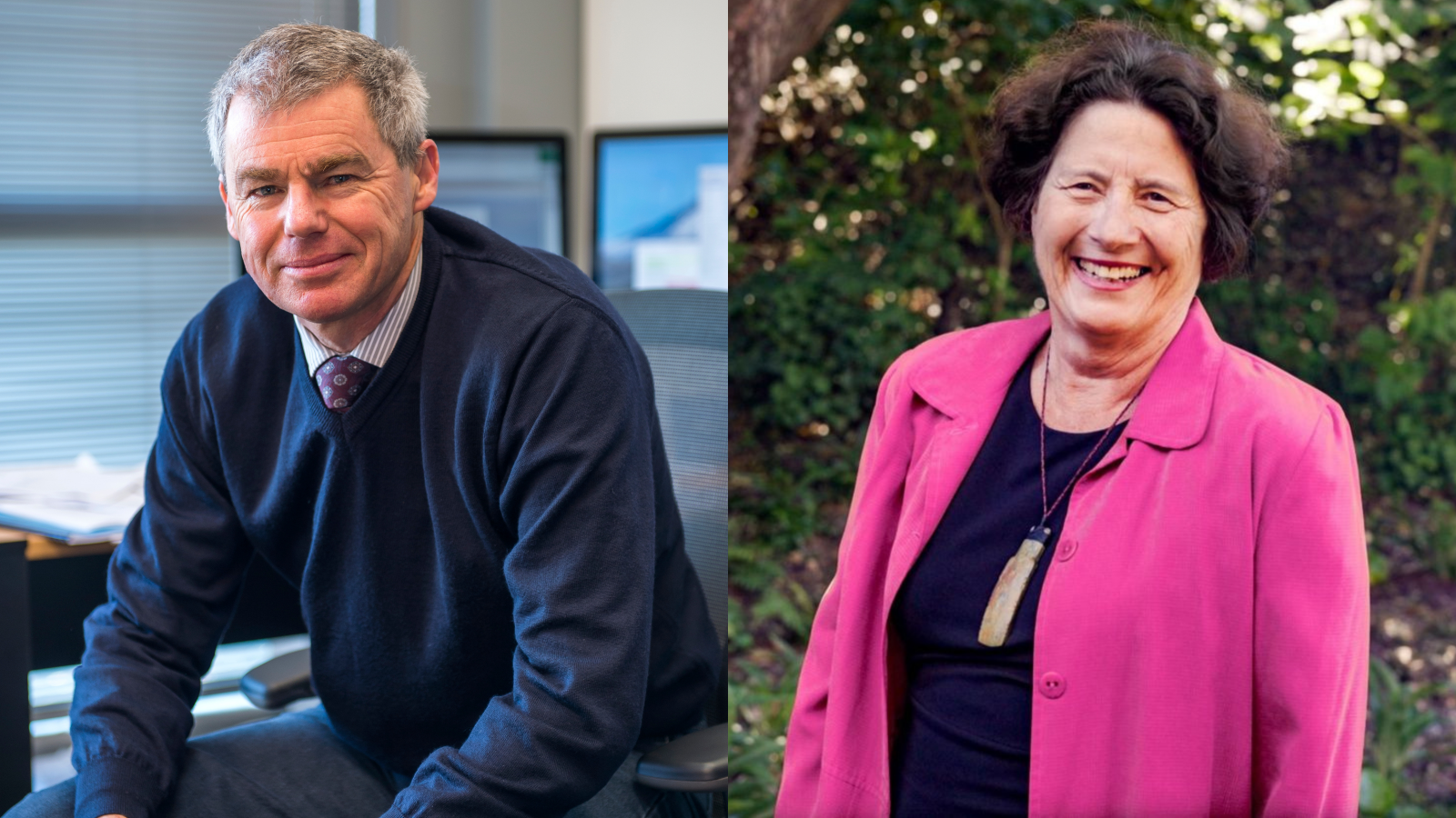 Graham Le Gros and Bev Lawton