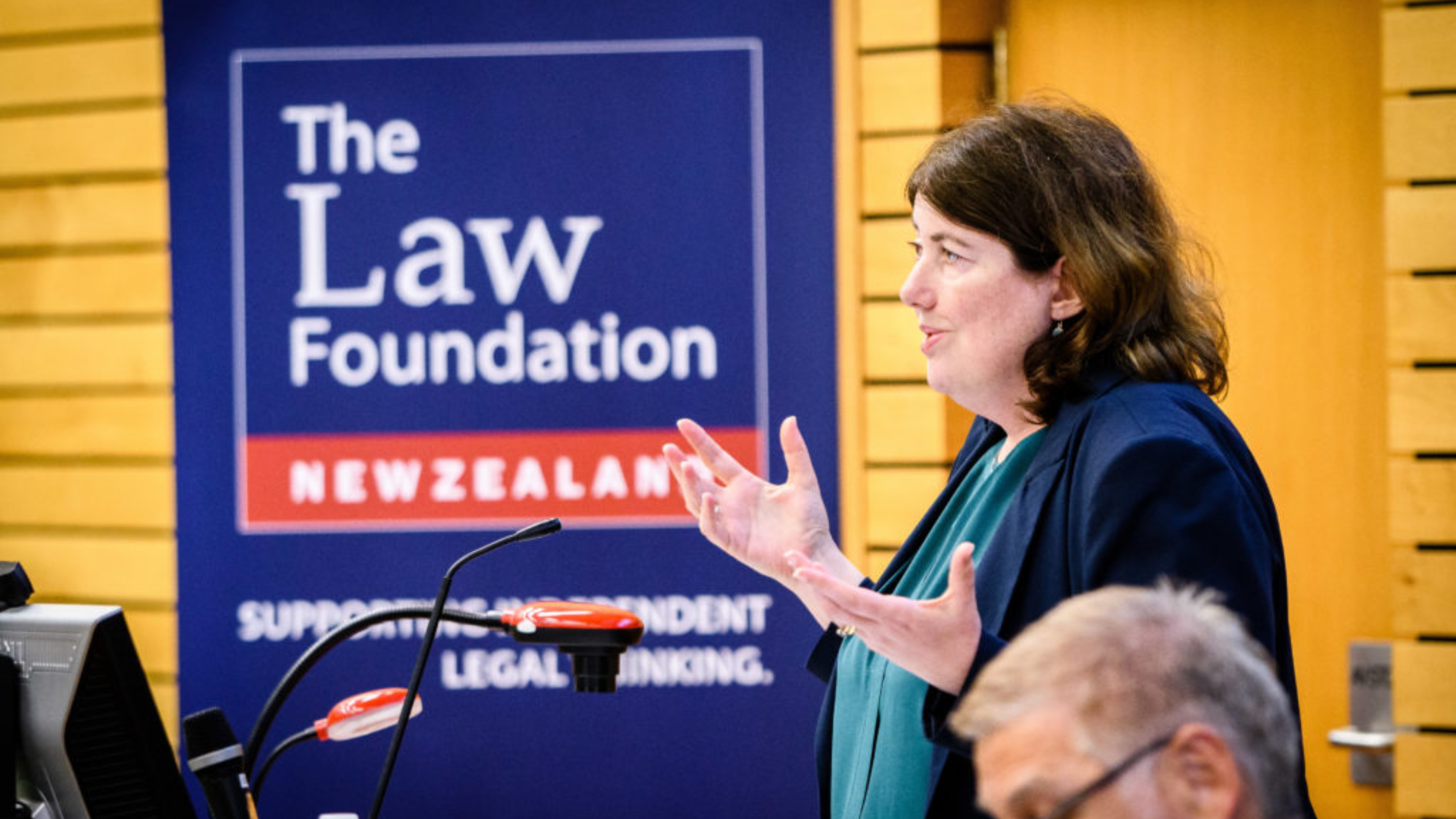 Susy Frankel presenting