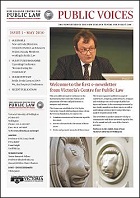 New Zealand Centre of Public Law Newsletter