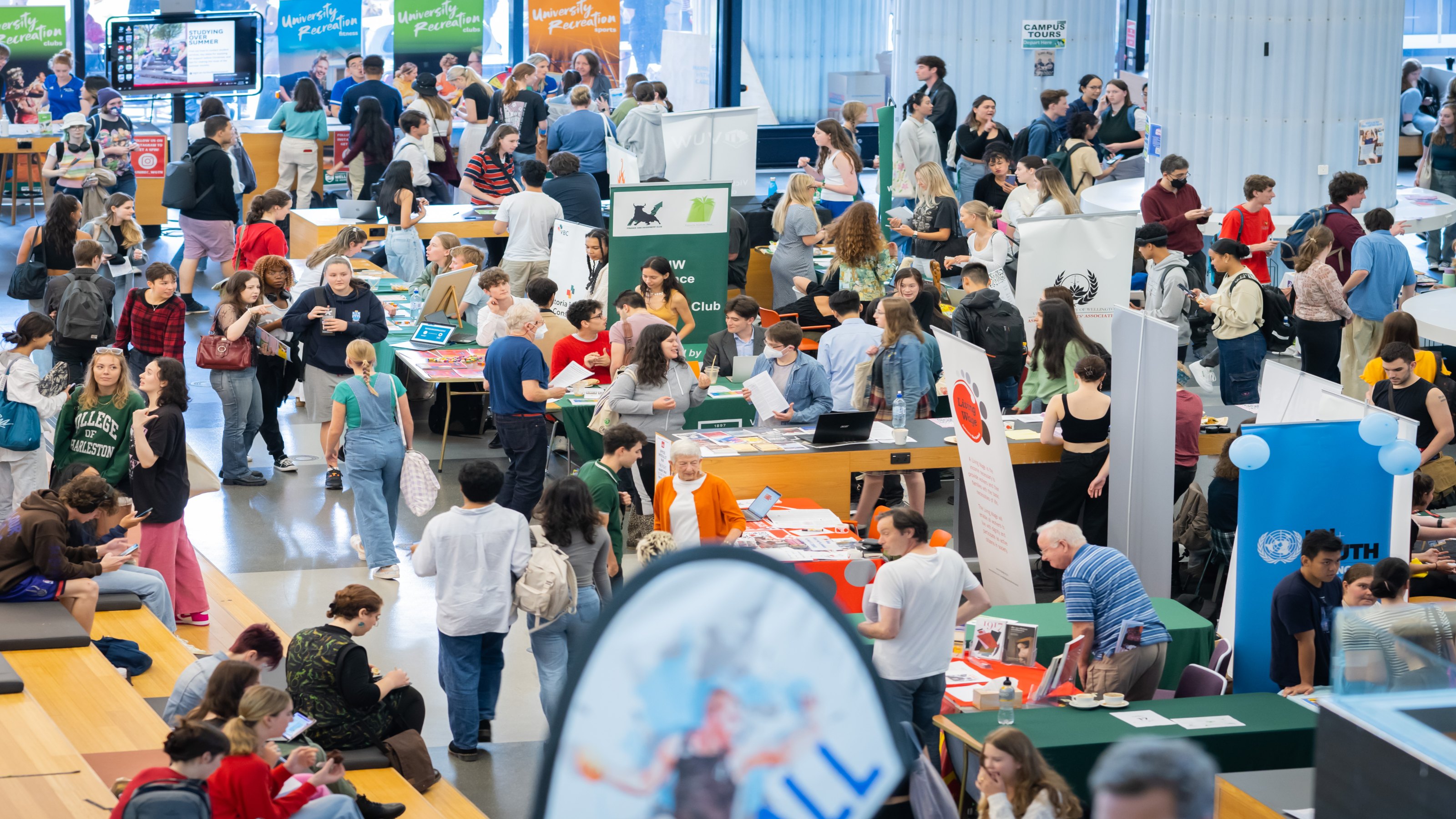 Clubs Expo University Recreation Wellington Te Herenga Waka