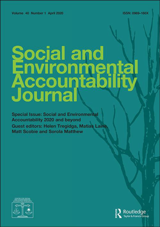 social and environmental accountability journal