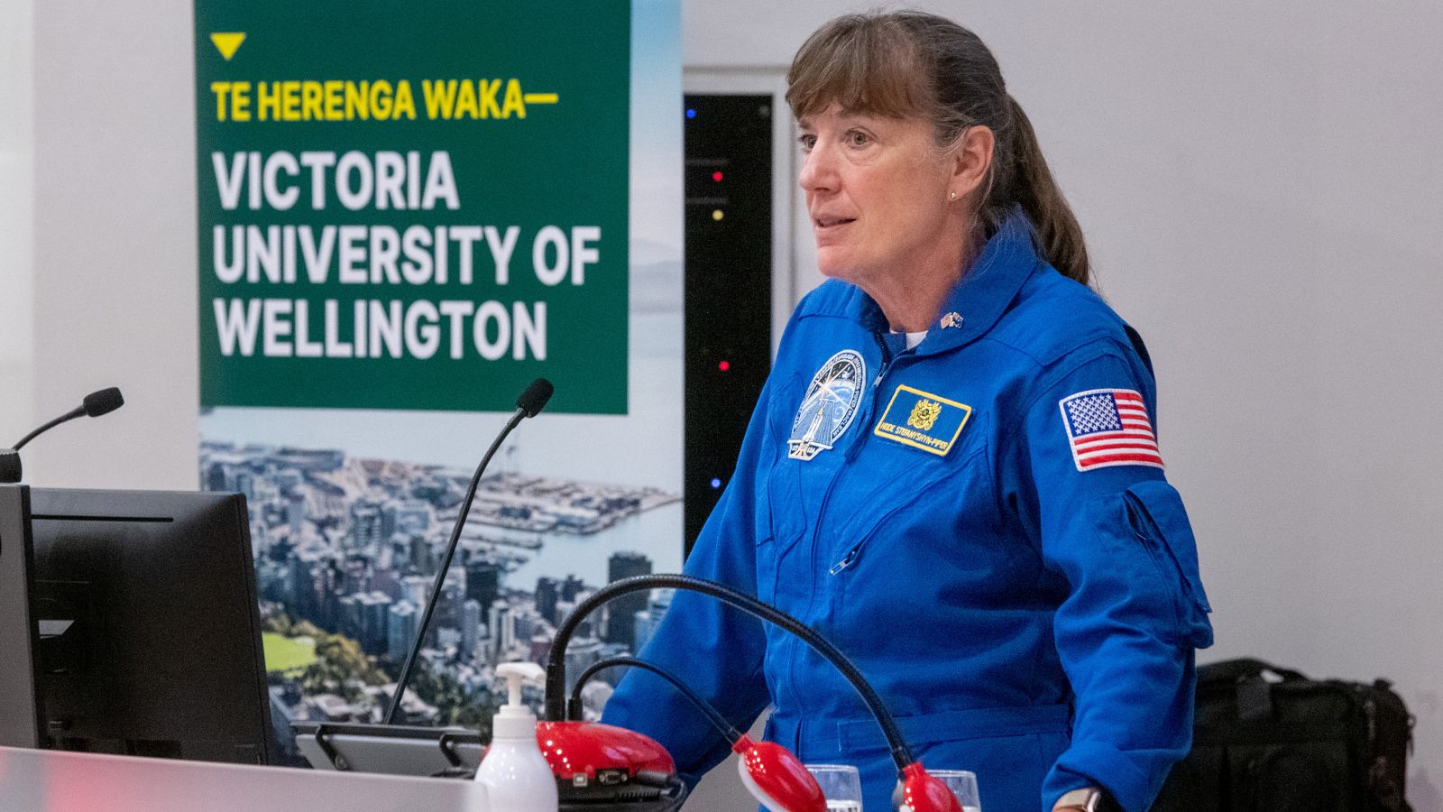 heidemarie-stefanyshyn-piper.jpg Heidemarie Stefanyshyn-Piper speaks at Victoria University of Wellington
