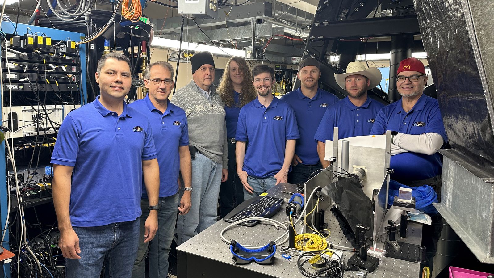 dsoc-otl-team.jpg DSOC Ground Laser Transmitter team after first experiment at JPL’s Table Mountain Facility near Wrightwood, California.