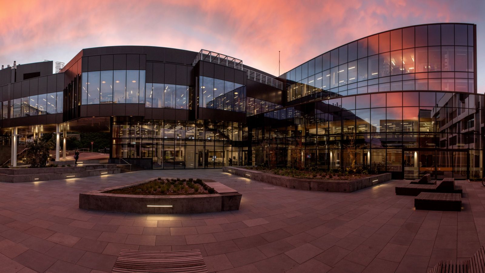 A picture of our Kelburn campus TTR at the break of dawn.