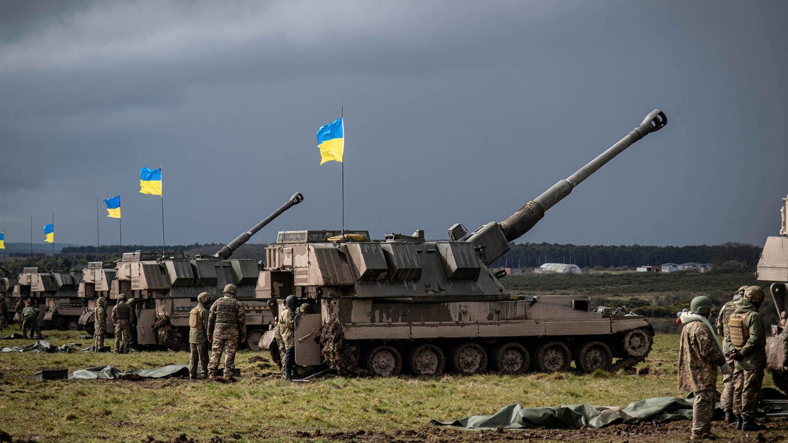 Nato countries help to train Ukrainian recruits