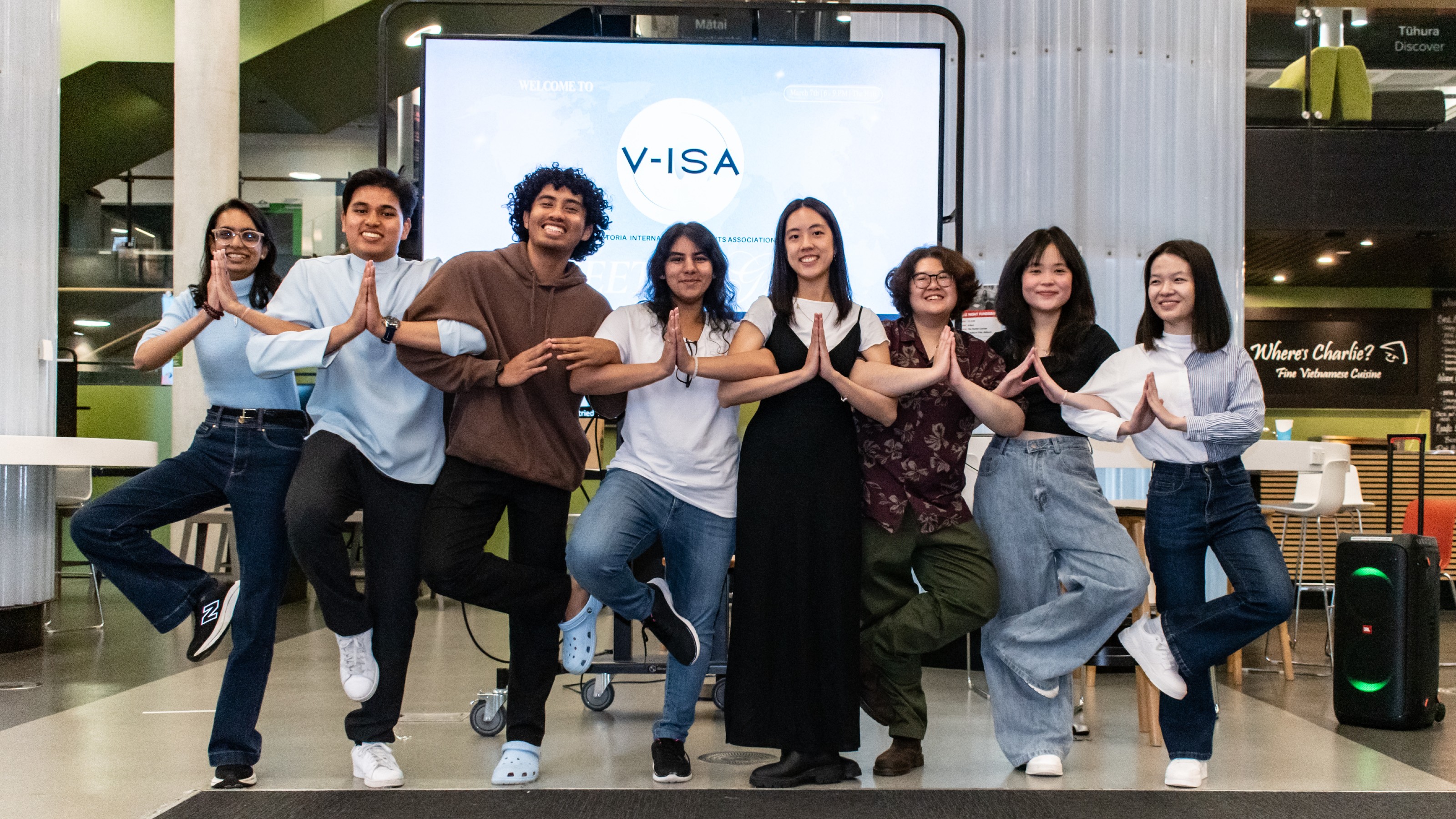 Members of the Victoria International Students’ Association 2025