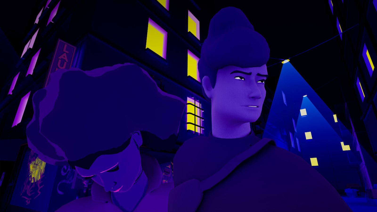 Missing 10 Hours VR poster showing the character. 